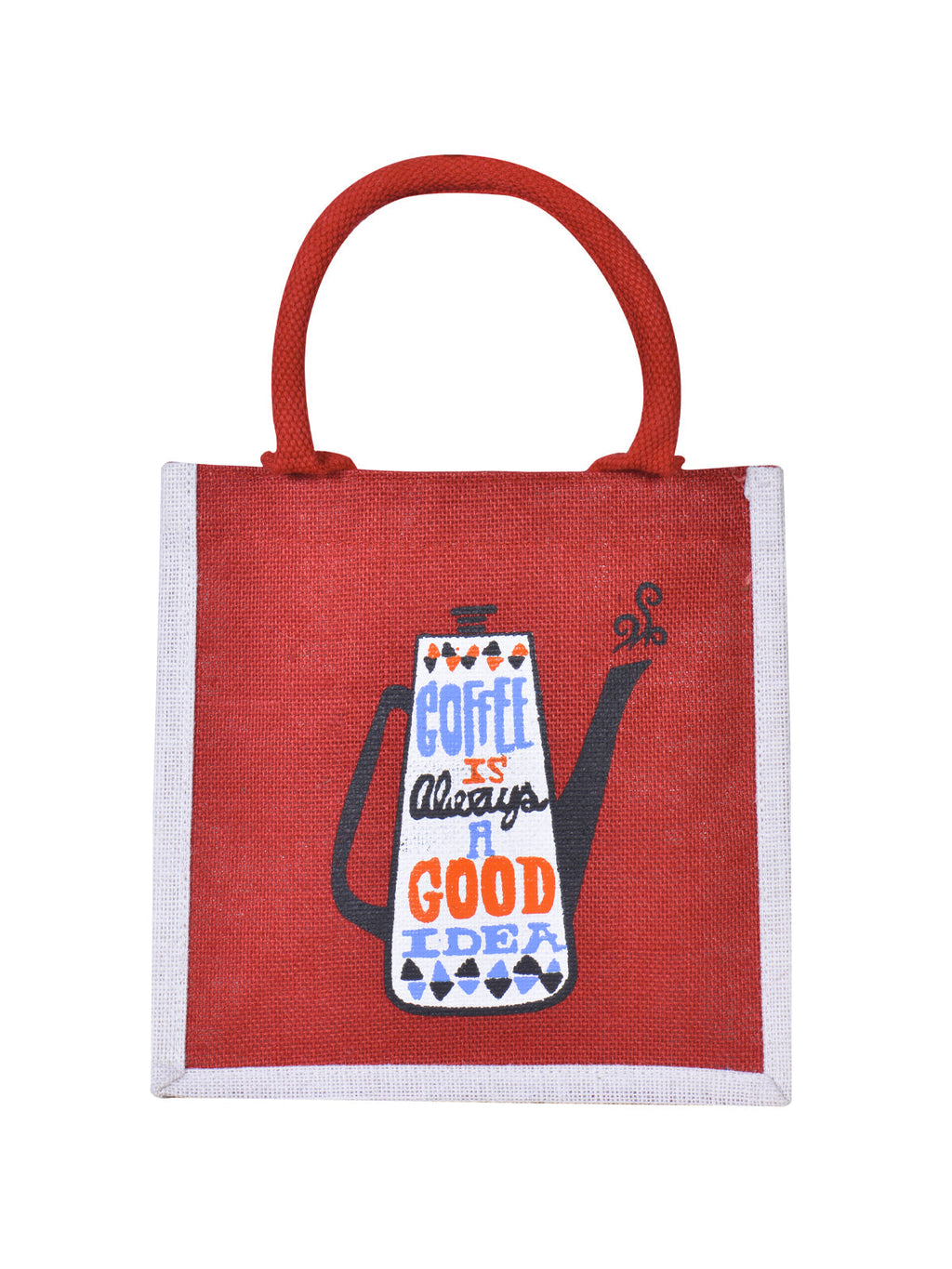 Jute Cottage Coffee Zipper Lunch