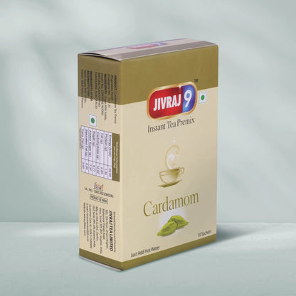 jivraj9 Tea Cardamom Premix Tea Box