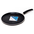Butterfly Raga Non-Stick Aluminium Omni Tawa | 28 cm | Black