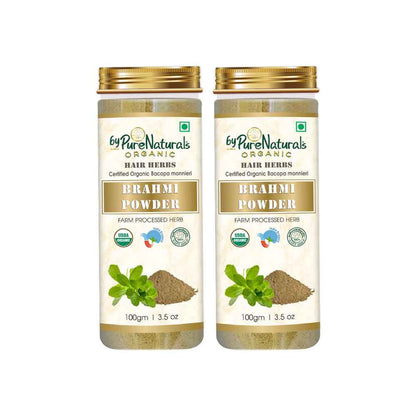 byPureNaturals Organic Brahmi Powder
