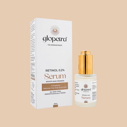Glopetra Retinol 0.2% - Anti Ageing Serum For Face