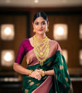 Wedding Wear Banarasi Soft Silk Saree With Blouse