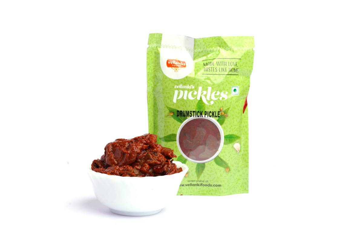 Vellanki Foods - Drum Stick Pickle With Tomato - 250 gm