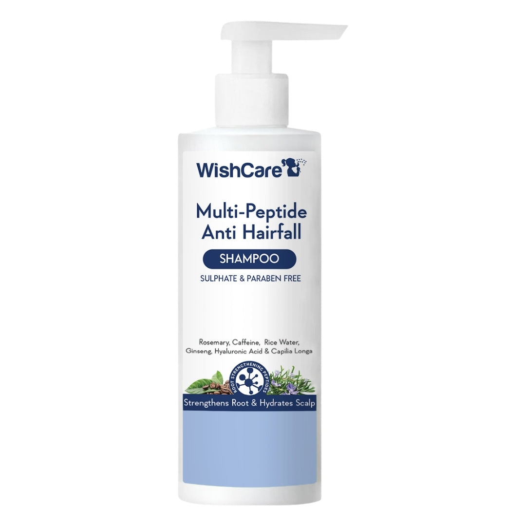WishCare Multi-Peptide Anti Hairfall Shampoo - 250 ml