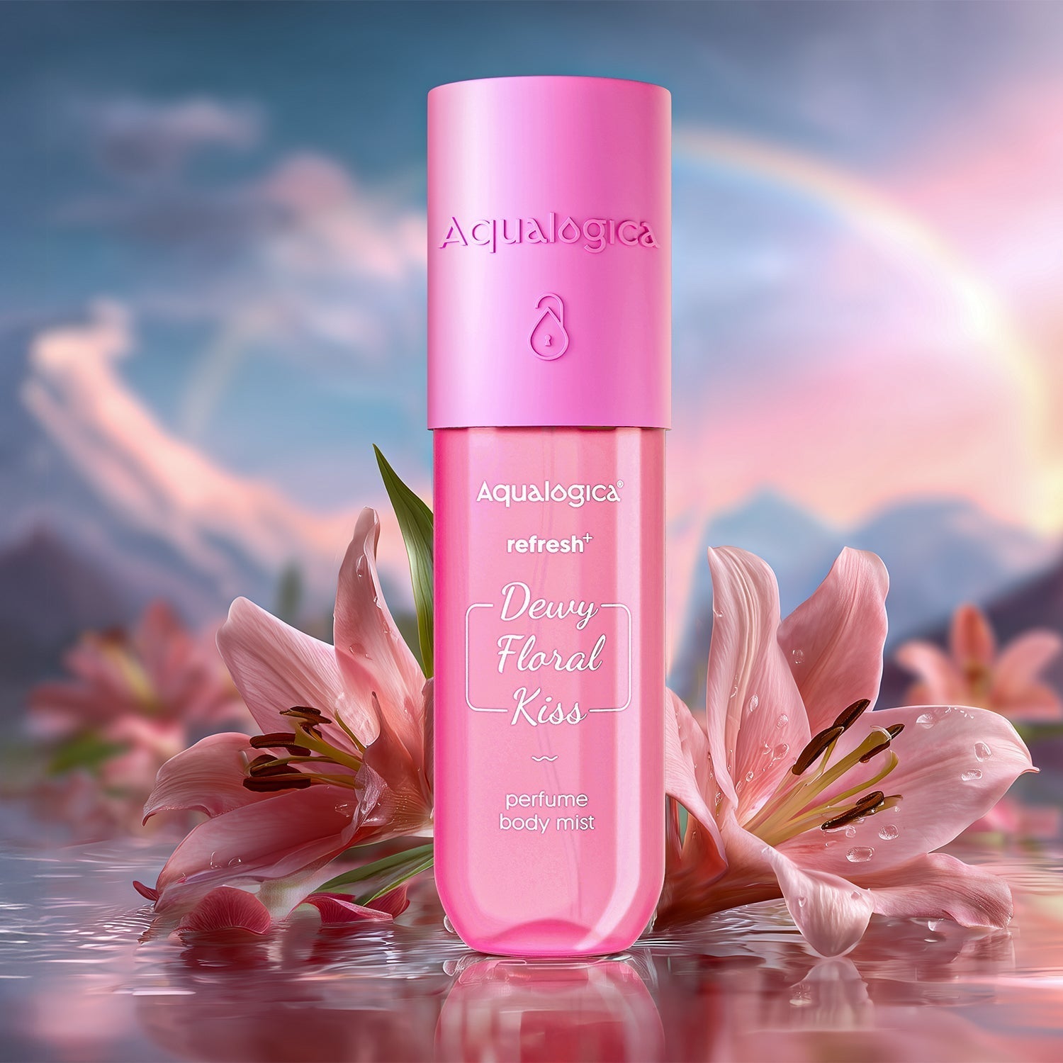 Aqualogica Refresh+ Dewy Floral Kiss Perfume Body Mist - 150 ml