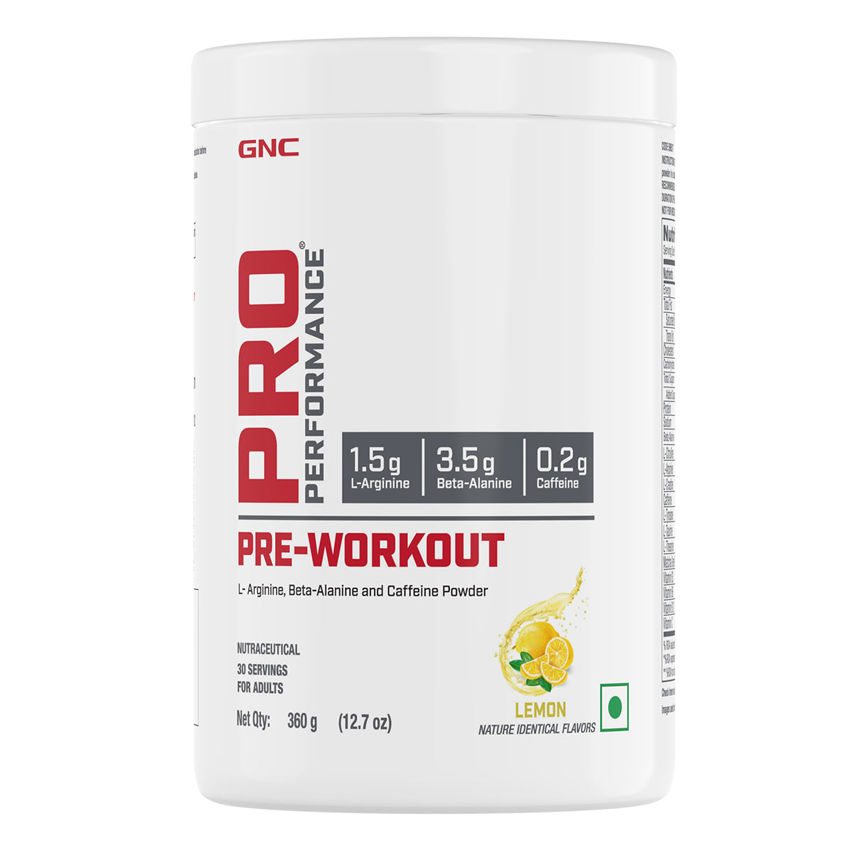 GNC Pro Performance Pre Workout - 360 gms