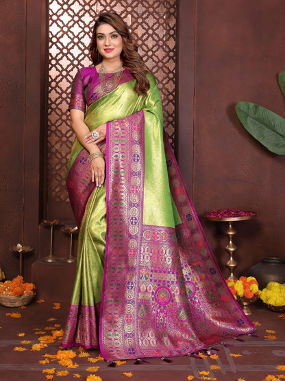 Anaita Banarasi Tissue Silk Saree