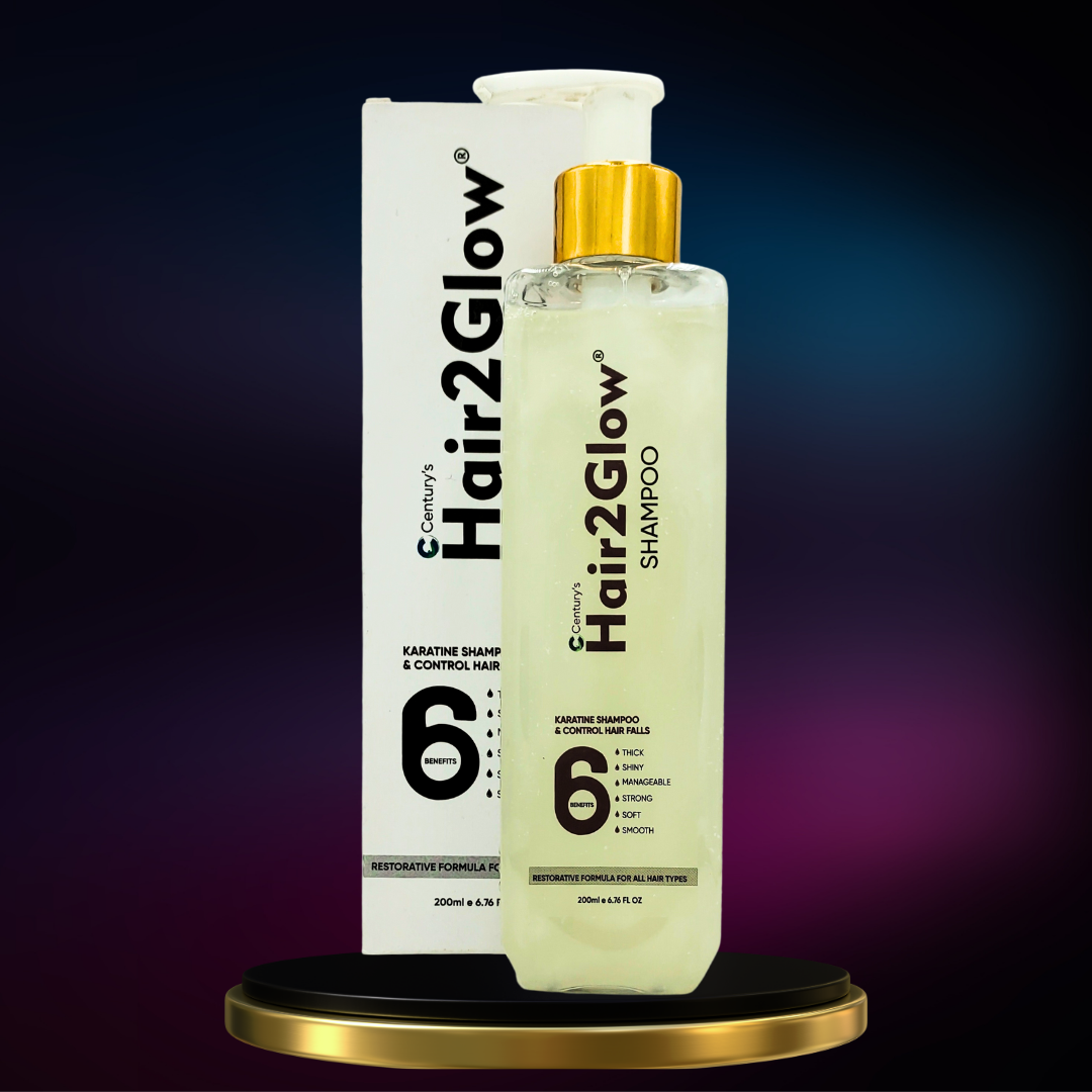 Cureayu Hair2glow (Karatine Shampoo) - 200 ml