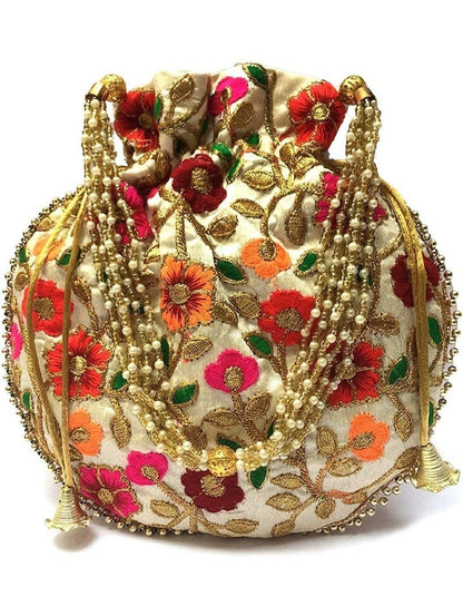 Embroidered Favour Bag Potli Bag