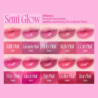 fwee Pink Obsession Stay-Fit Lip Tint - G07 Kitsch Pink