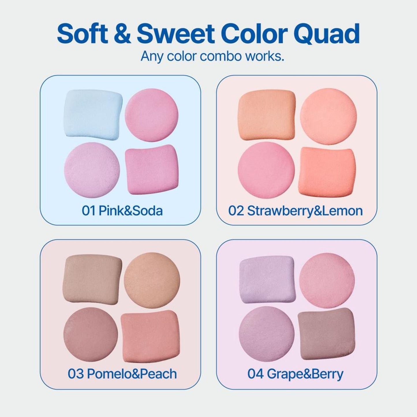 fwee Pocket Cheek Palette - CP02 StrawberryNLemon