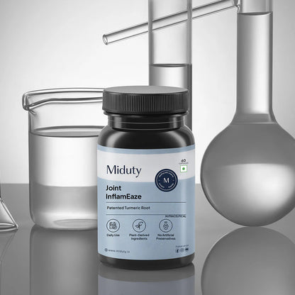 Miduty by Palak Notes Joint InflamEaze Capsules (Formerly Joint Pain Relief)