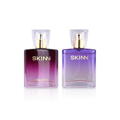 Skinn By Titan Celeste & Sheer EDP Miniature Gift Set - Rakhi Gift for Sister
