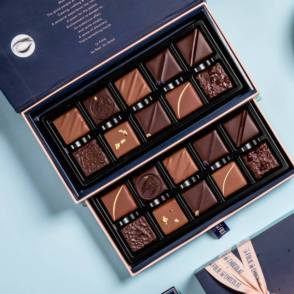 La Folie Box Of 20 - Ganaches (Assorted)