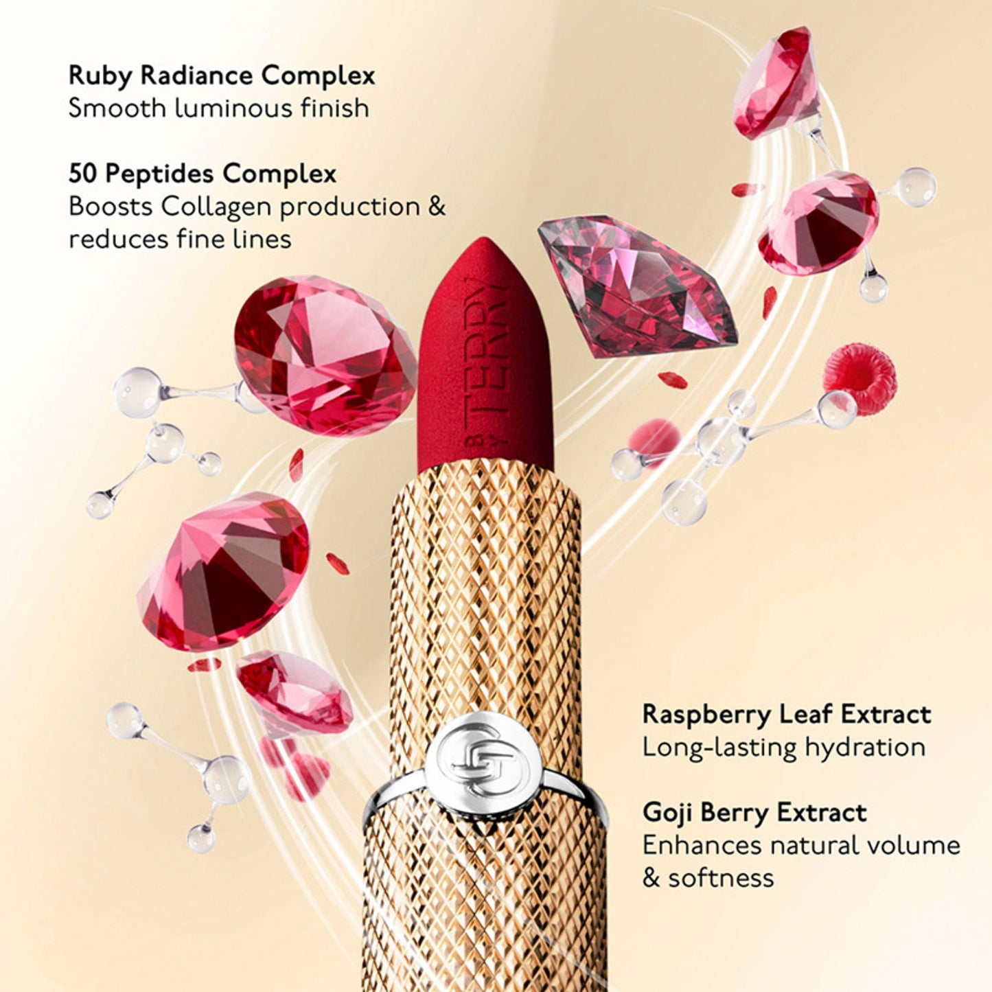 By Terry Refill Rouge Opulent Lipstick - 8.Mon Rouge