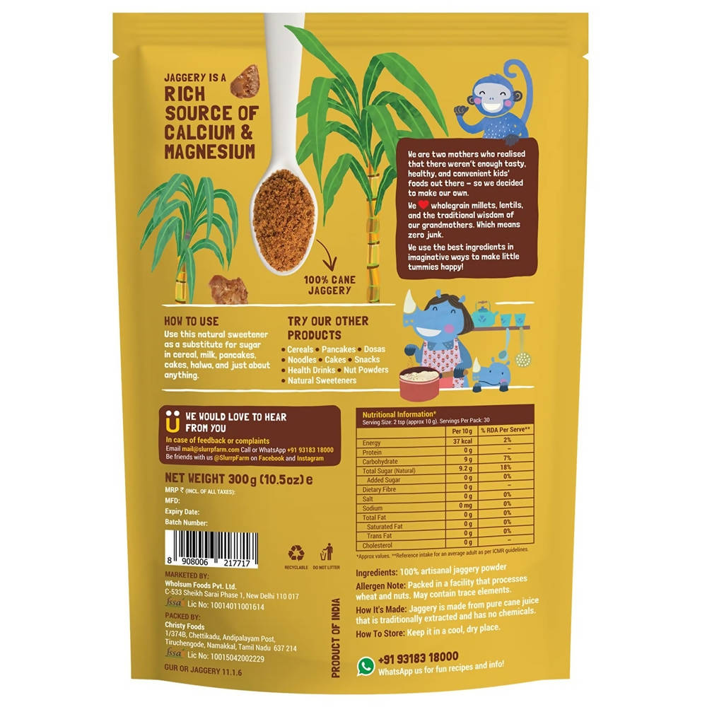 Slurrp Farm Jaggery Powder - 300 gm