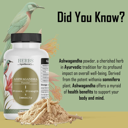 Zenvista Herbs Apothecary Ashwagandha Powder