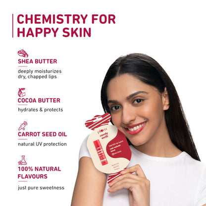 Plum Candy Melts Tinted Lip Balm - Red Velvet Love