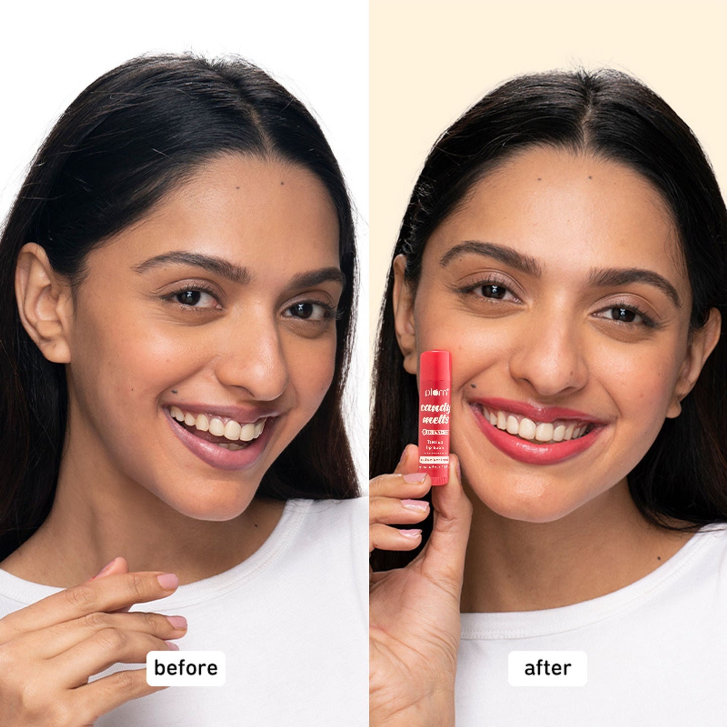 Plum Candy Melts Tinted Lip Balm - Red Velvet Love
