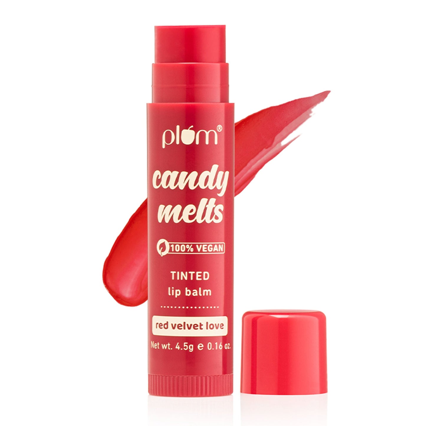 Plum Candy Melts Tinted Lip Balm - Red Velvet Love