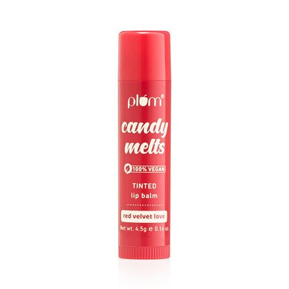 Plum Candy Melts Tinted Lip Balm - Red Velvet Love