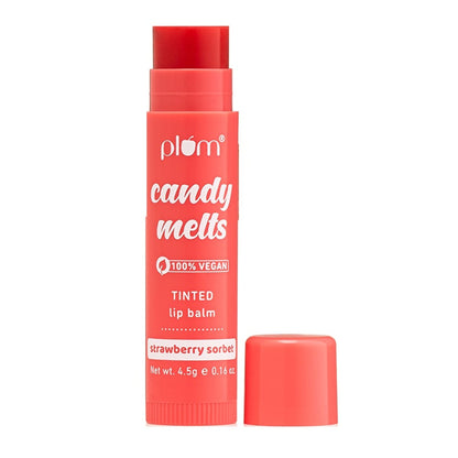 Plum Candy Melts Tinted Lip Balm - Strawberry Sorbet