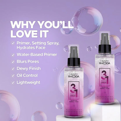 Hilary Rhoda 3 In 1 Primer Spray