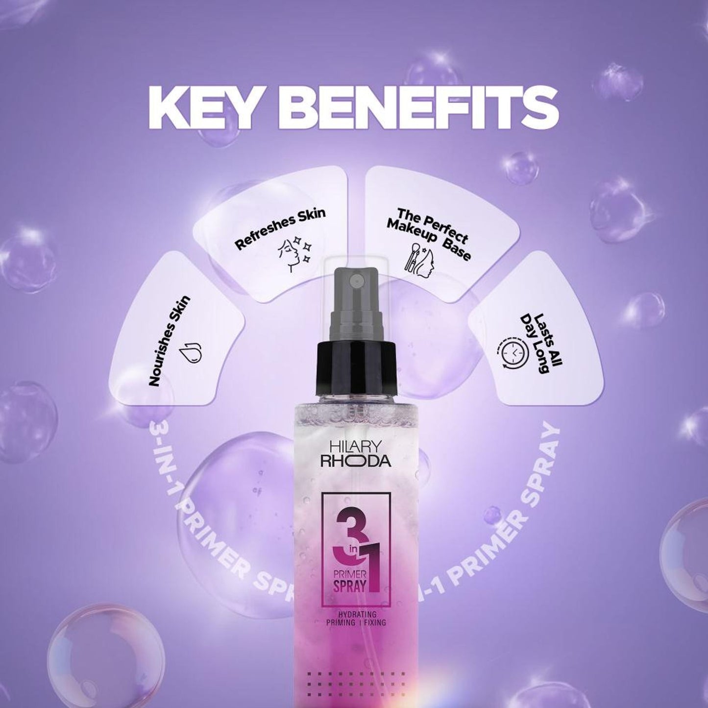 Hilary Rhoda 3 In 1 Primer Spray