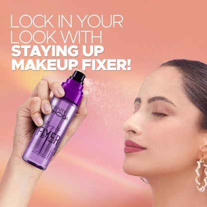 Hilary Rhoda Staying Up Waterproof Makeup Fixer