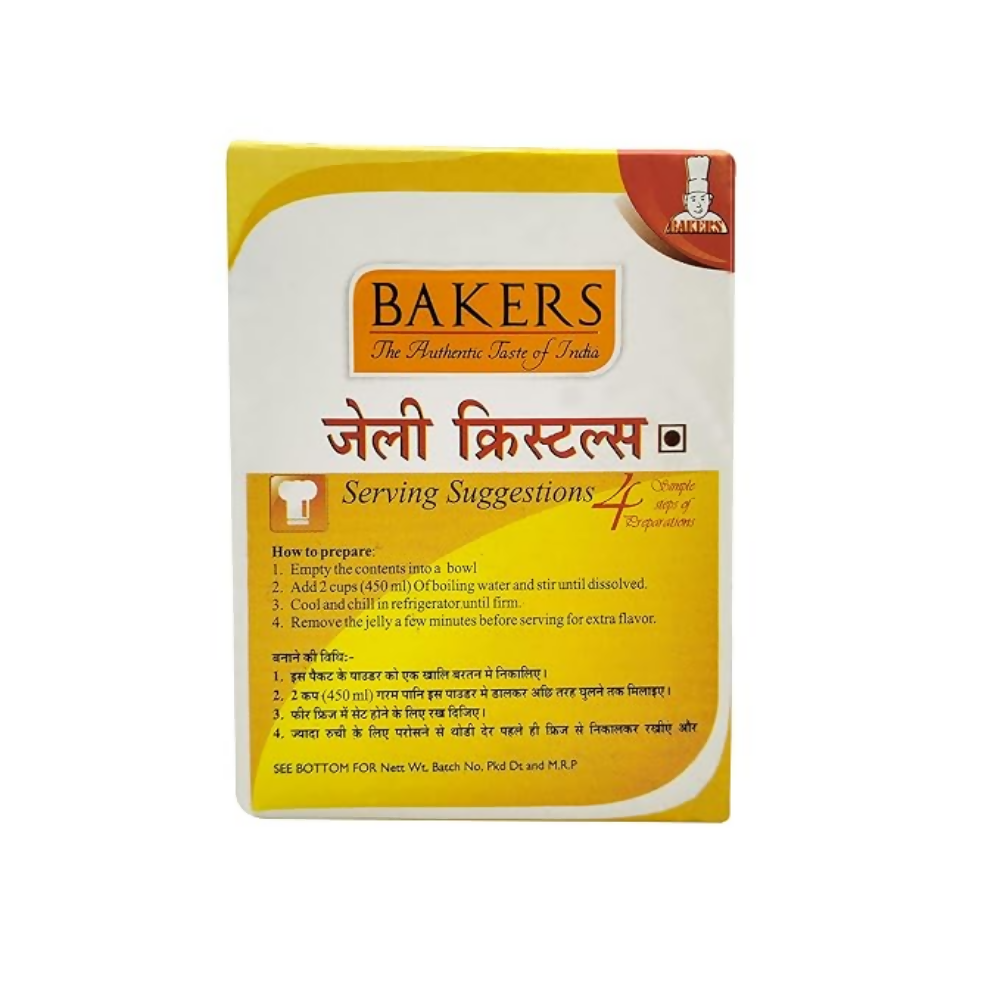 BAKERS Jelly Crystals (Gelatin Dessert) - Mango