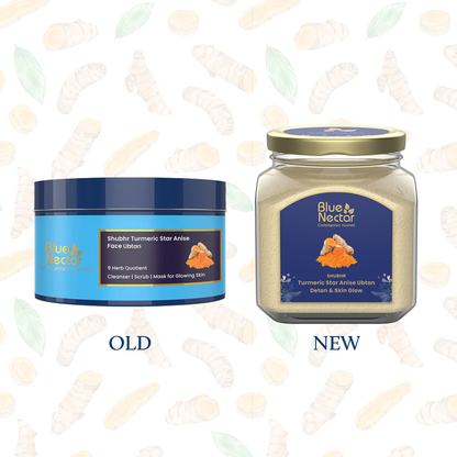 Blue Nectar Turmeric Star Anise Ubtan Face Pack