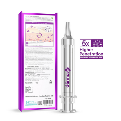 The Derma Co 50000 PPM Vitamin C Microneedle Serum Shot