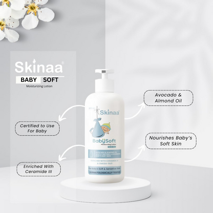 Skinaa Babysoft Moisturizing Lotion With Shea Butter And Olive Oil