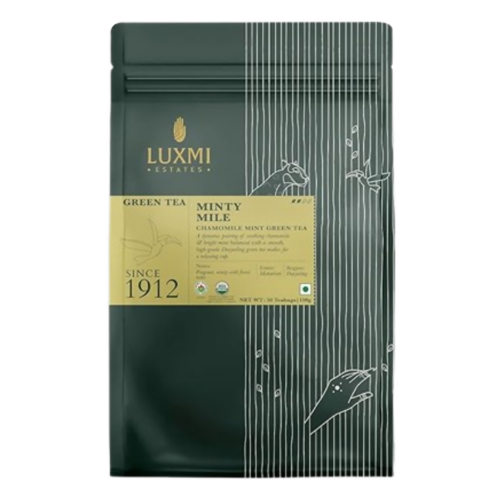 Luxmi Estates Minty Mile Chamomile Mint Green Tea