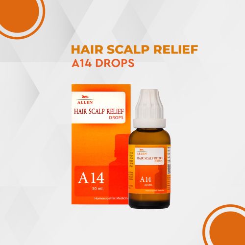 Allen Homeopathy A14 Hair Scalp Support Drops