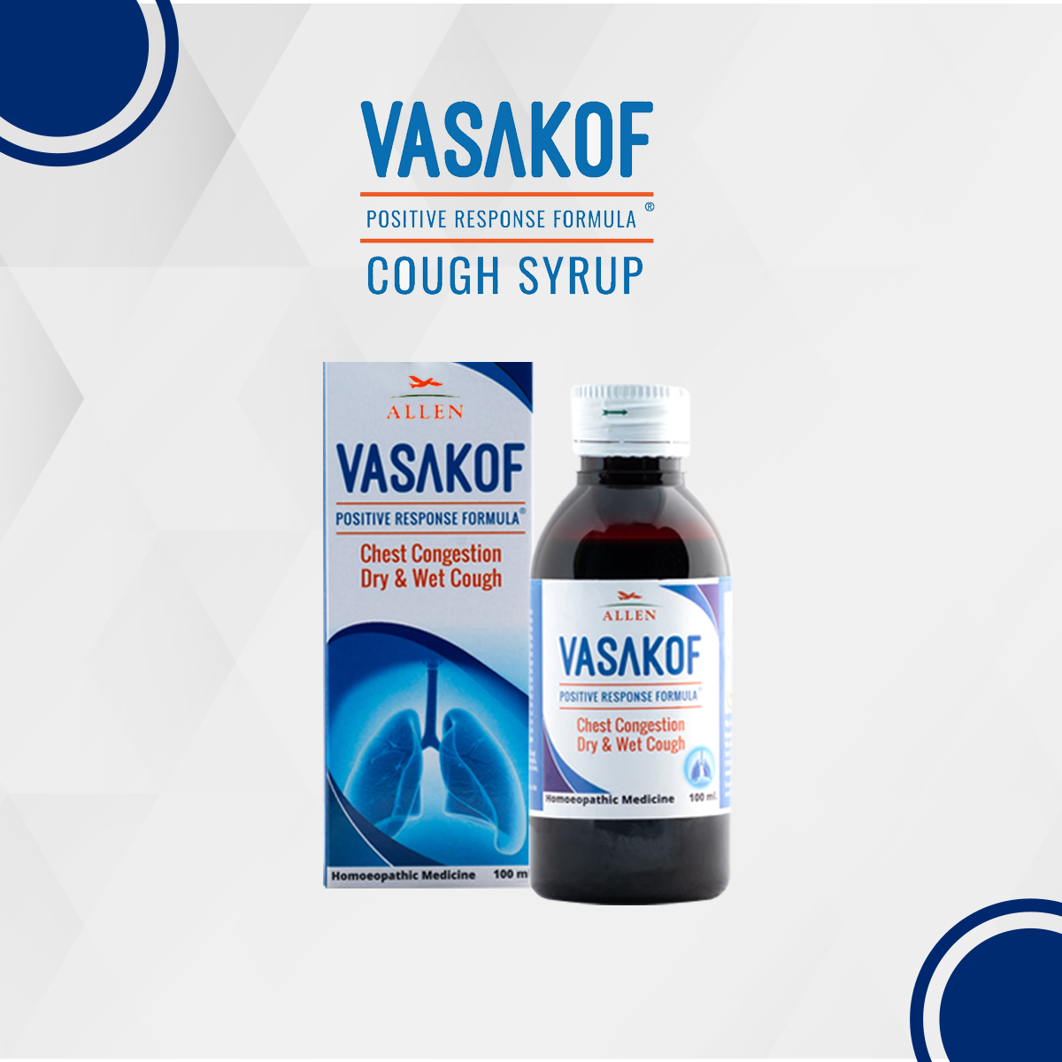 Allen Homeopathy Vasakof Syrup