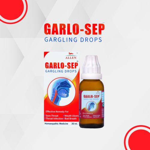 Allen Homeopathy Garlo-Sep Gargling Drops