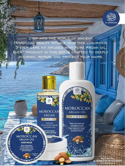 Al Masnoon Moroccan Hair Care Kit