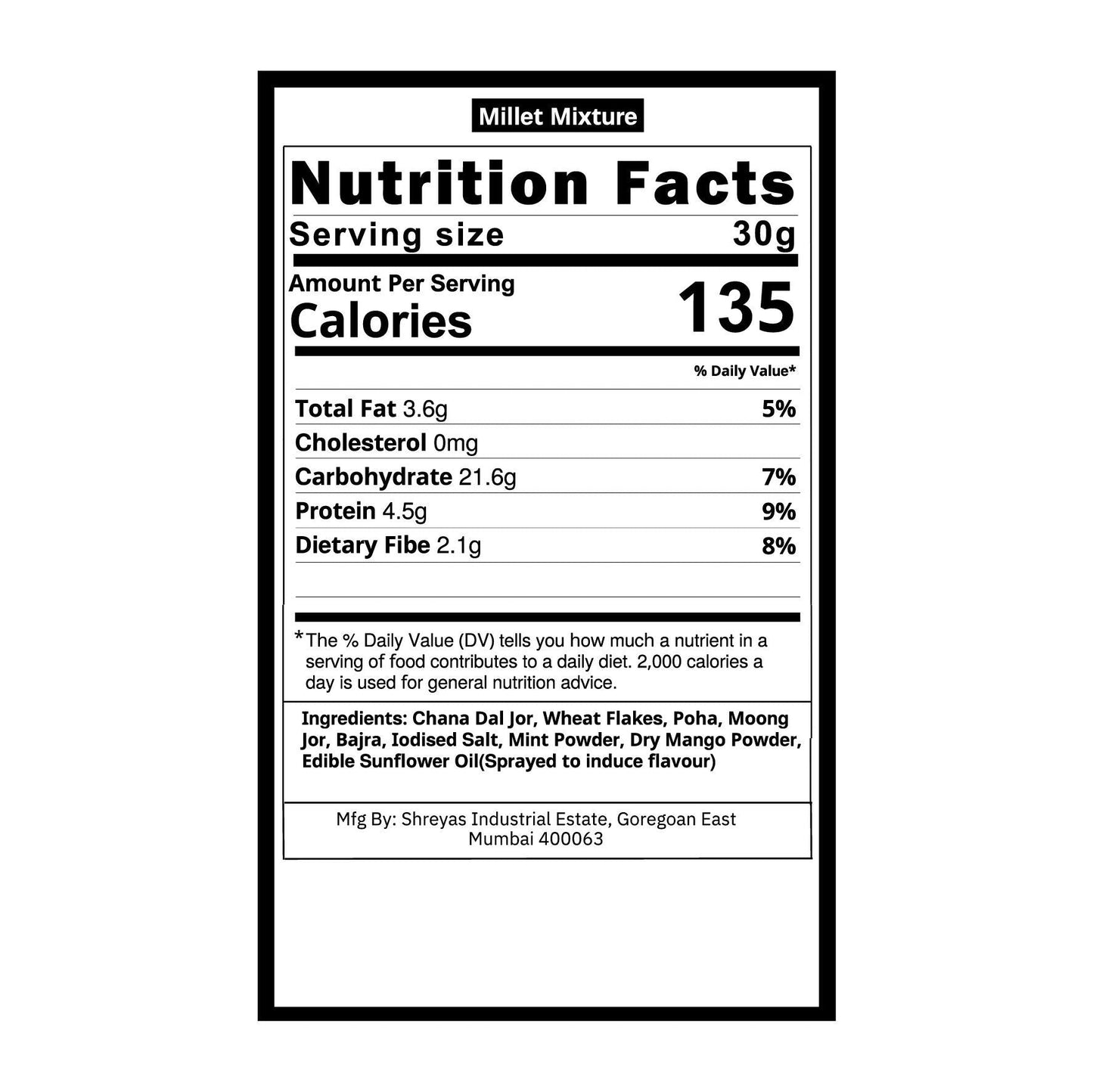 Healthy Master Millet Mix Snack