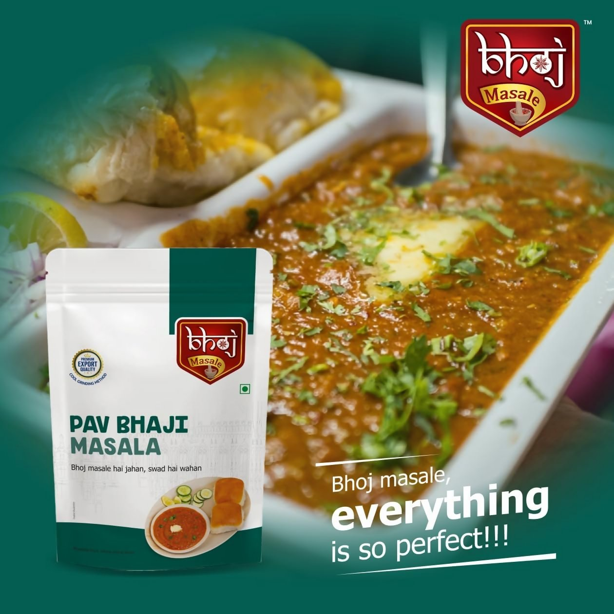 Bhoj Masale Biryani And Pav Bhaji Masala Powder