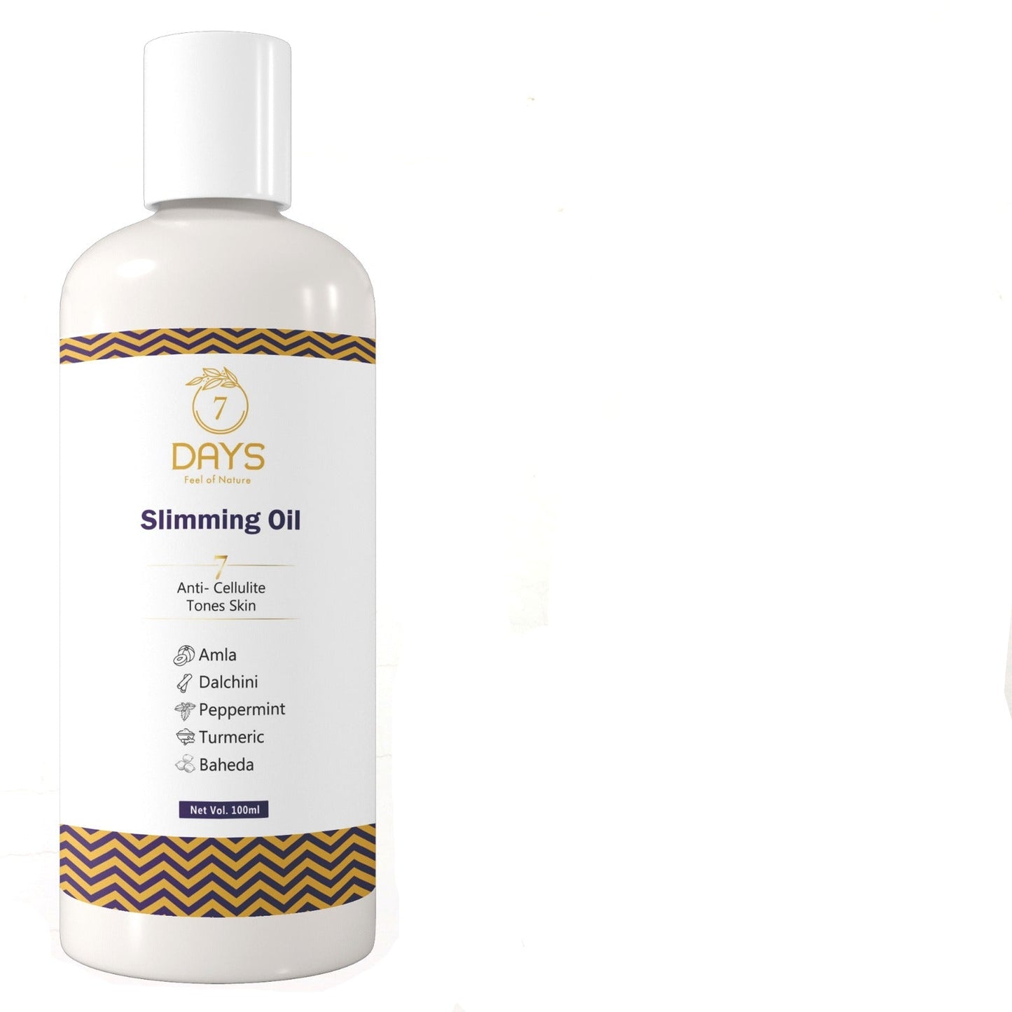 7Days Organic Slimming Oil - 100 ml