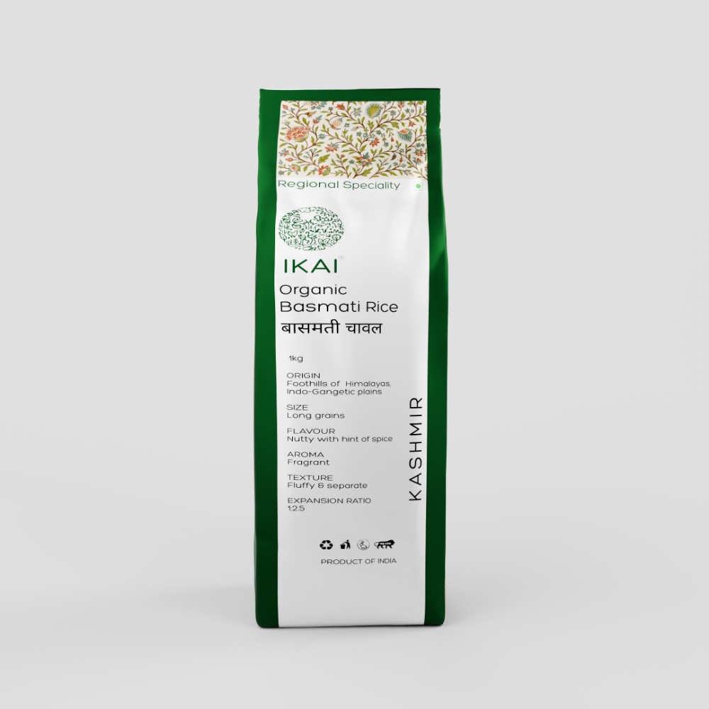 IKAI Organic Basmati Rice (Long Grain)