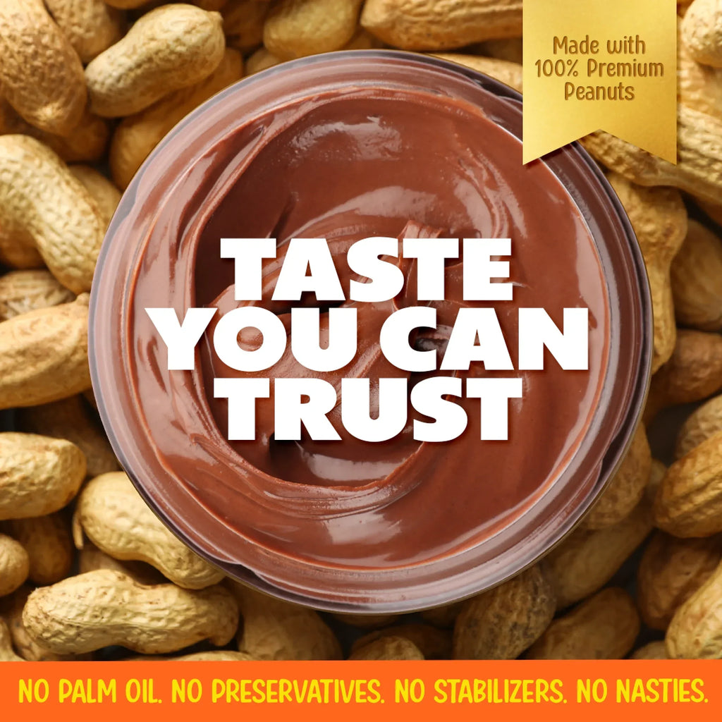 Yogabar Creamy Dark Chocolate Peanut Butter with Probiotics - 1 kg