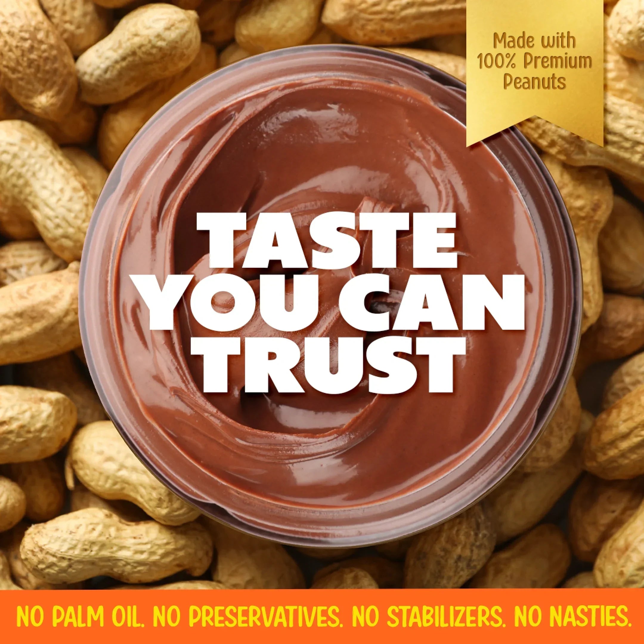 Yogabar Creamy Dark Chocolate Peanut Butter with Probiotics - 1 kg