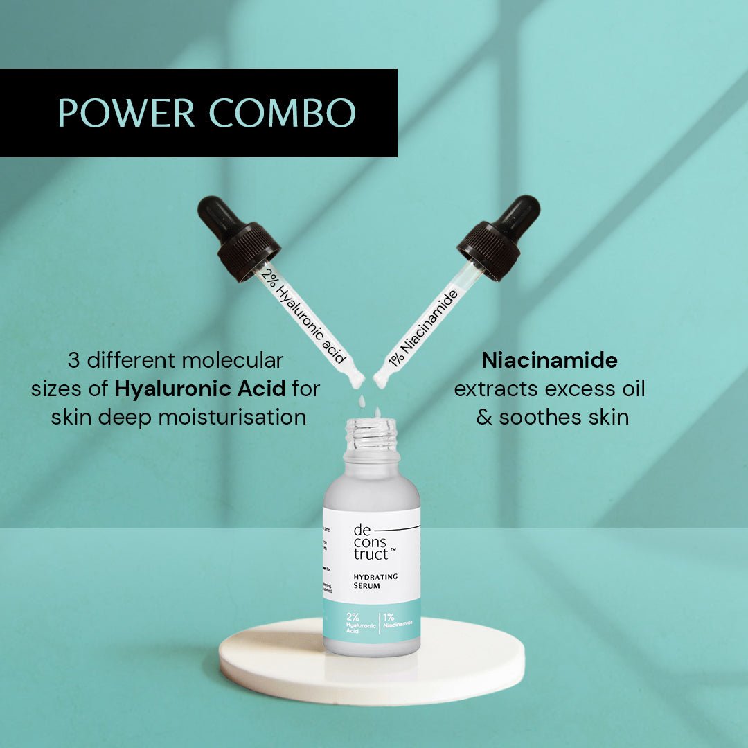 Deconstruct 2% Hyaluronic Acid Serum with 1% Niacinamide - 30 ml