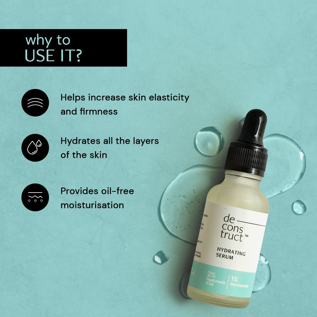 Deconstruct 2% Hyaluronic Acid Serum with 1% Niacinamide - 30 ml