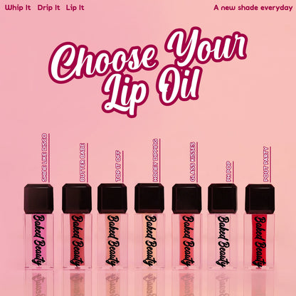 Baked Beauty Lip Trip Lip Oils (Set of 7)