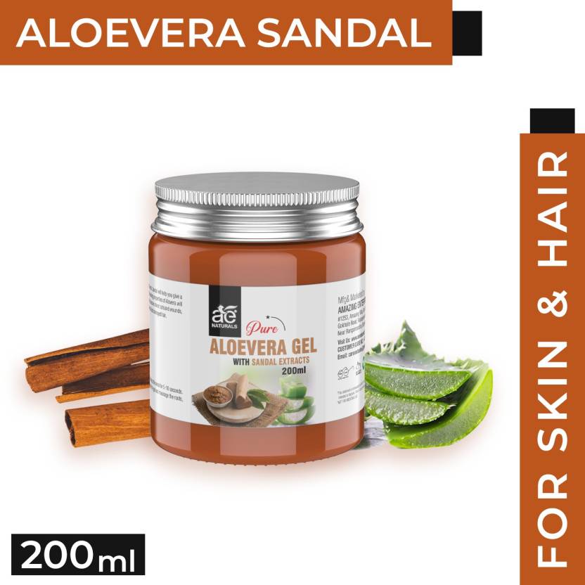 Ae Naturals Pure Aloevera Gel With Sandal Extracts