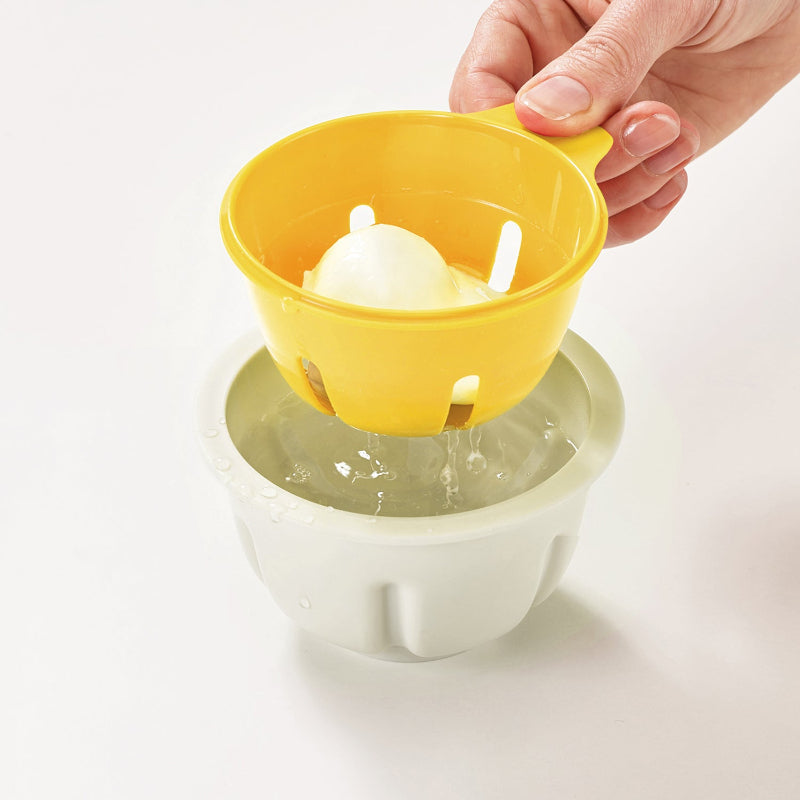 M-Poach Microwave White Egg Poacher