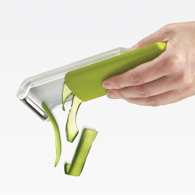 Peel Store Waste Collecting Green Peeler